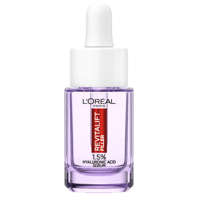 Sainsburys L'Oréal Paris Revitalift Filler Serum 1.5% Pure Hyaluronic Acid Anti-Wrinkle Serum 15ml- Buy online at McGrocer