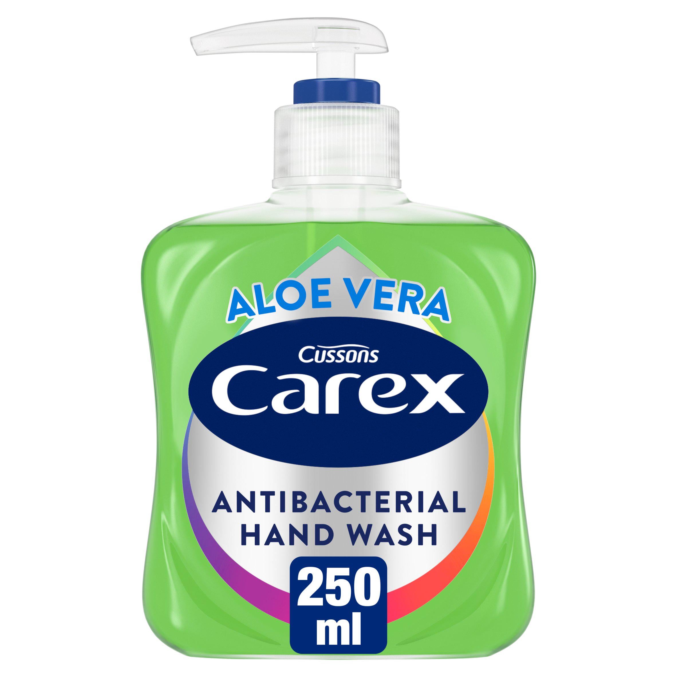 Carex Aloe Vera handwash 250ml, UK version