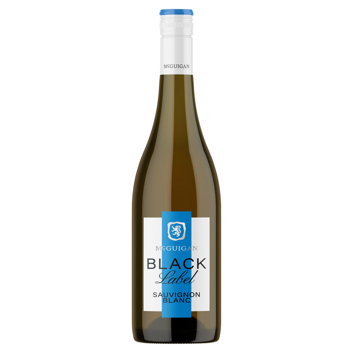 McGuigan Black Label Sauvignon Blanc 75cl bottle, imported from the UK