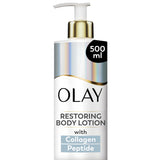 Olay Collagen Peptide Restoring Body Lotion 500ml, imported from the UK