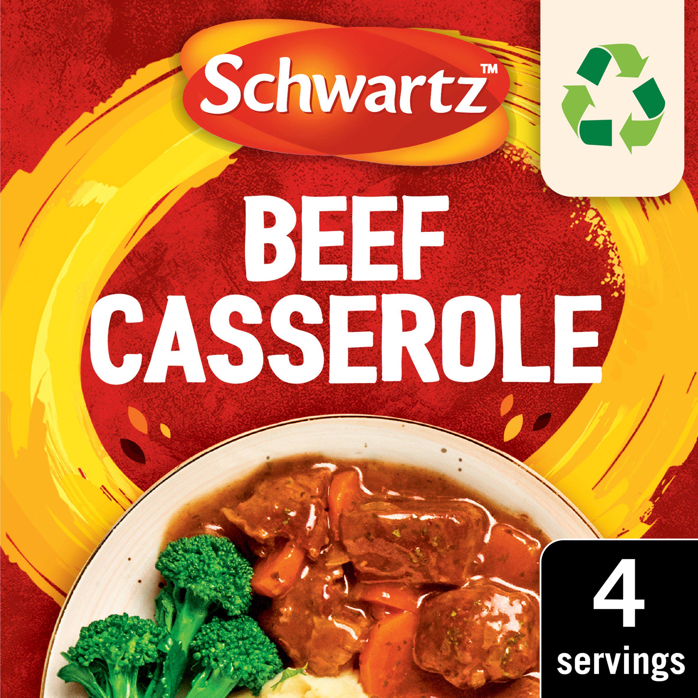 Schwartz Beef Casserole Recipe Mix sachet 38g (British brand)