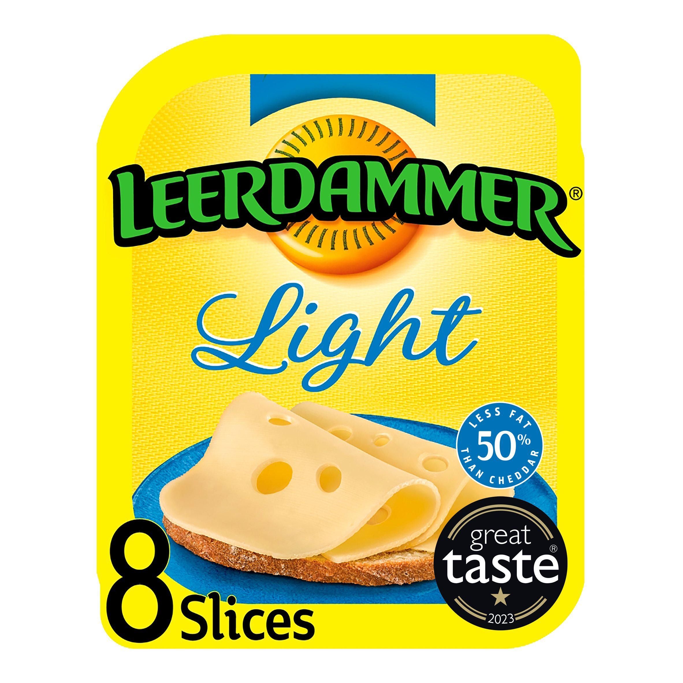 Leerdammer Light Dutch Cheese Slices x8 160g GOODS Sainsburys   