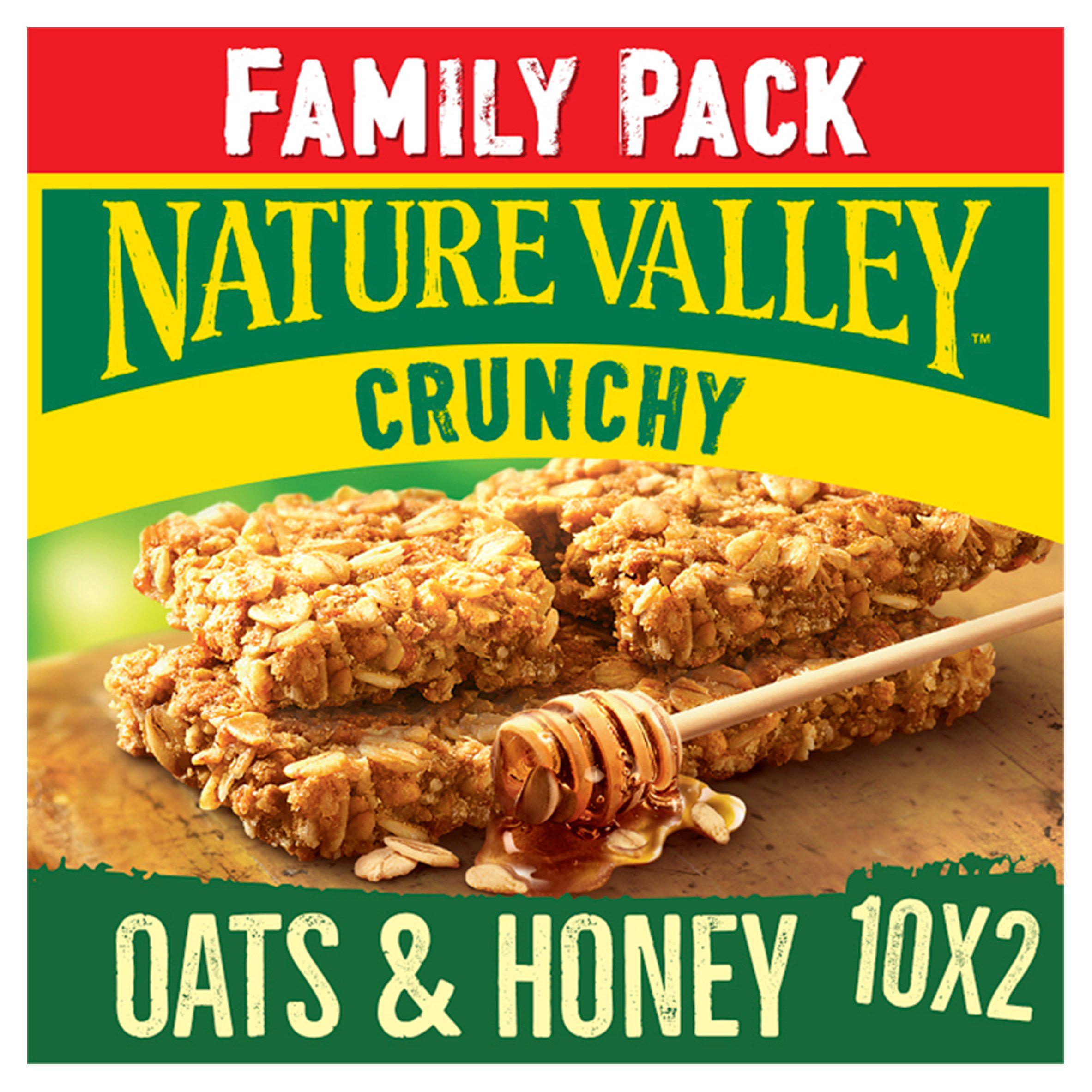 Nature Valley Crunchy Oats & Honey snack bars - British product