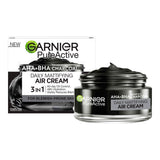 Garnier Pure Active AHA+BHA Charcoal Daily Mattifying Air Cream GOODS Sainsburys   