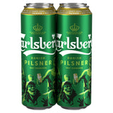 Carlsberg lager beer 4x568ml cans, imported from the UK