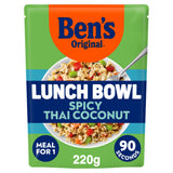 Ben's Original lunch bowl Spicy Thai Coconut 220g, UK version