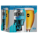 BrewDog low alcohol Punk IPA 0.5% 4 x 330ml, imported from the UK