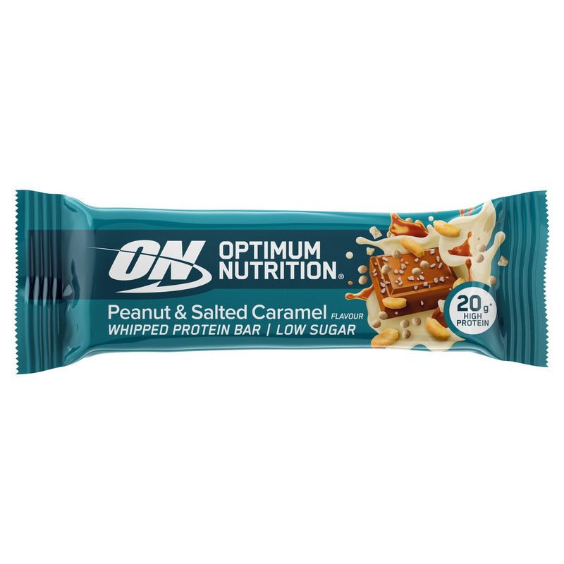Optimum Nutrition Protein Bar Peanut Salted Caramel 68g, imported from the UK