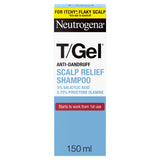 Neutrogena T/Gel Anti Dandruff Scalp Relief Shampoo 150ml, imported from the UK