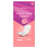 Sainsbury's Discreet Ultra Thin panty liners normal 24 count (British brand)