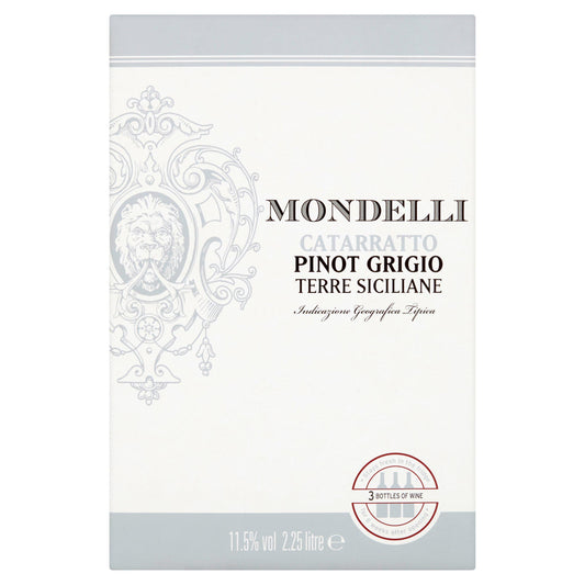 Mondelli Pinot Grigio 225cl GOODS Sainsburys   