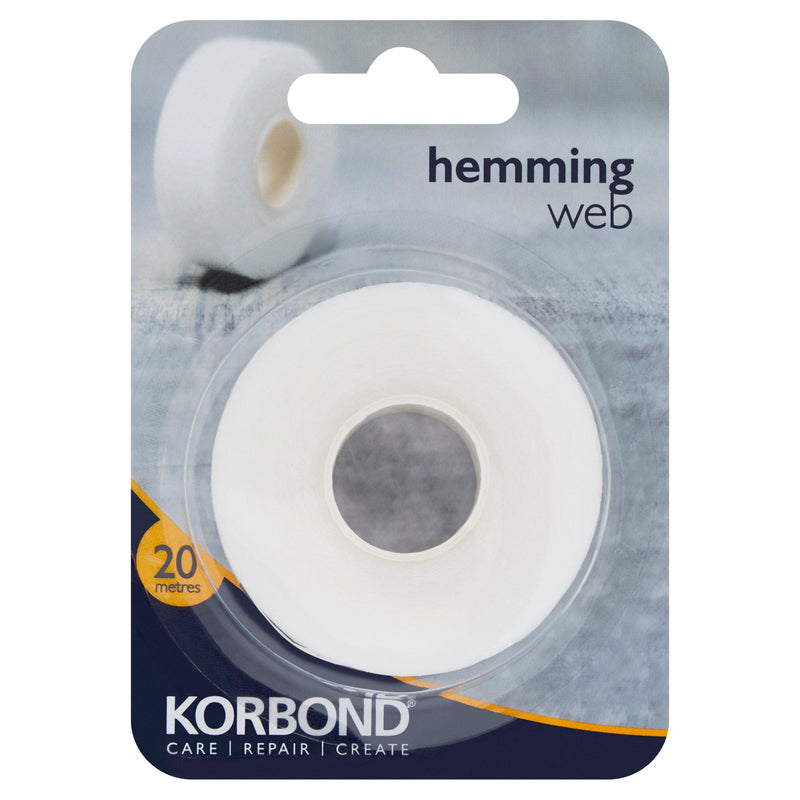 Korbond Sew Free Hemming Web 20m length, UK version
