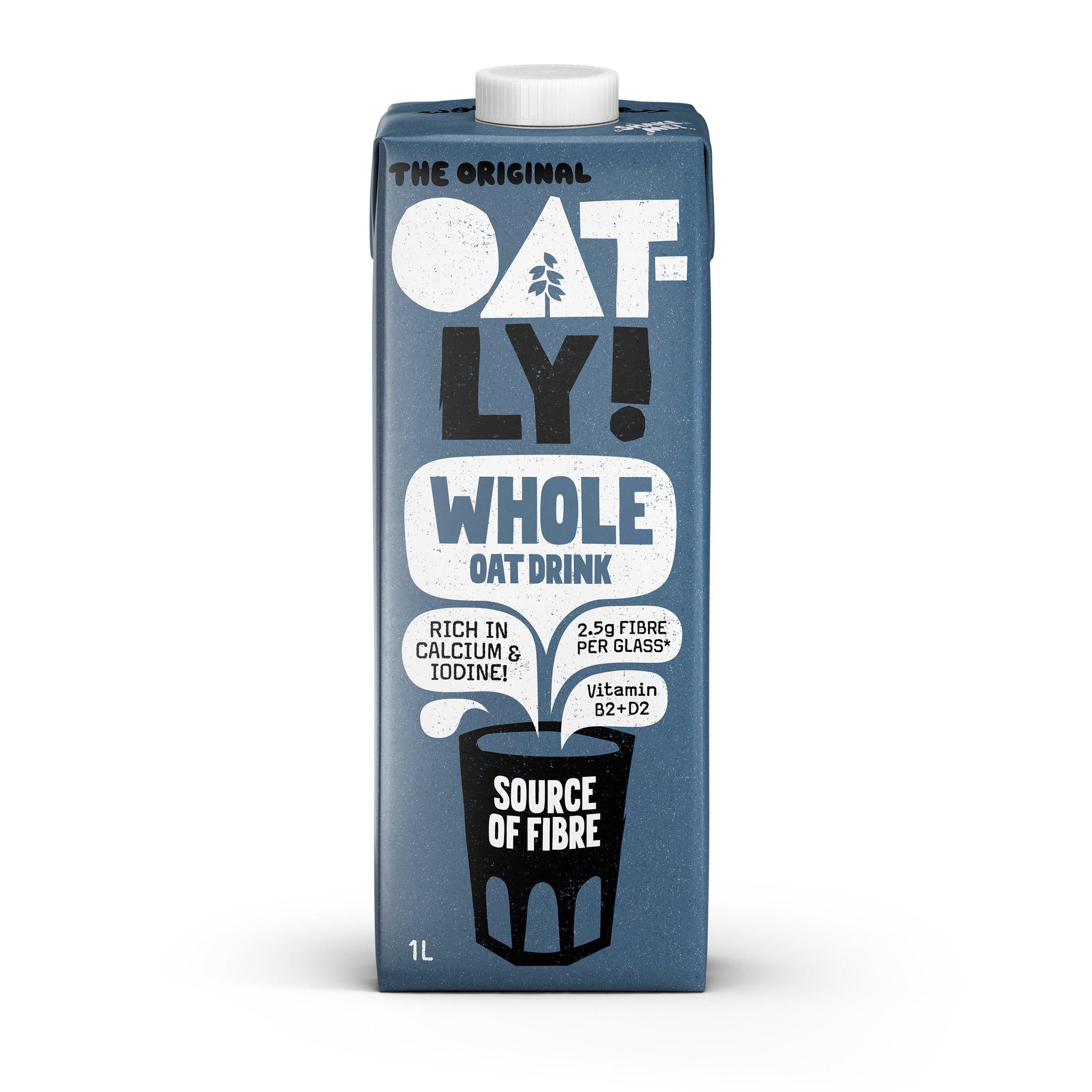 Whole Long Life Oat Drink with Added Vitamins and Minerals 1L