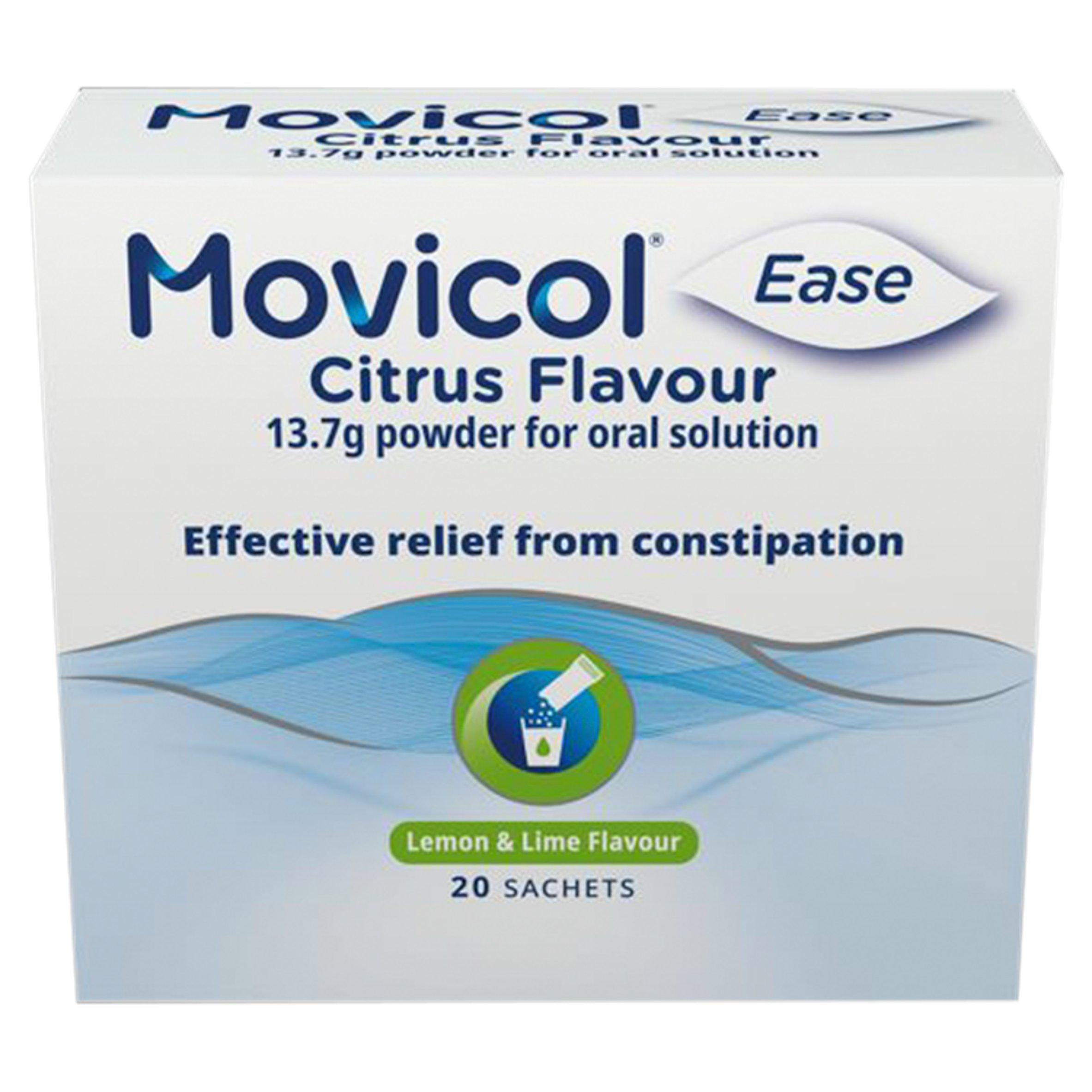 Movicol Ease Citrus sachets 20 pack - British product