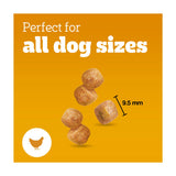 Pedigree puppy dog treats chicken chewy cubes 125g, UK version