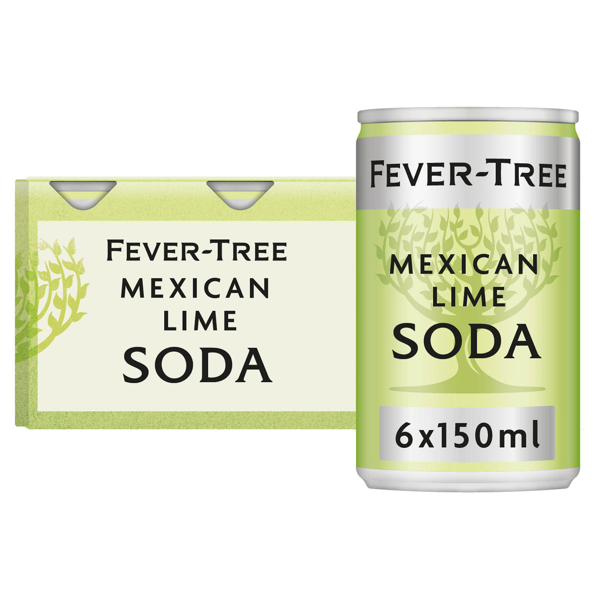 Fever-Tree Mexican Lime Soda Water 6x150ml - British product