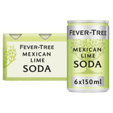 Fever-Tree Mexican Lime Soda Water 6x150ml - British product