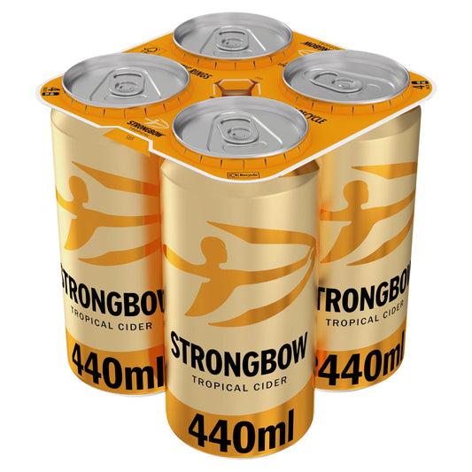 Strongbow Tropical Cider 440ml GOODS Sainsburys   