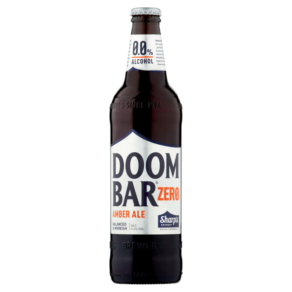 Sharp's Doom Bar 0.0% Alcohol Free Amber Ale 500ml - British product