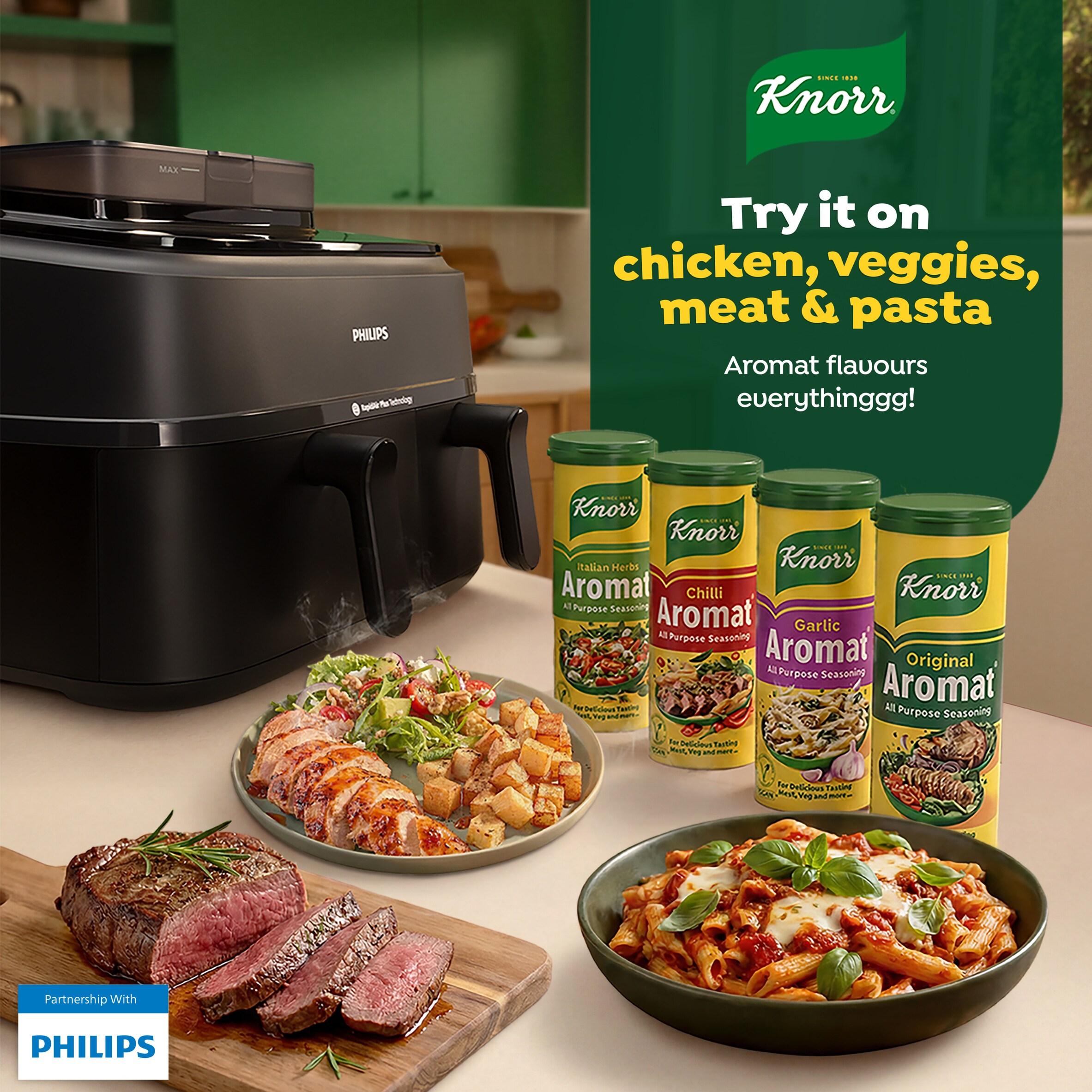 Knorr Aromat Garlic all purpose seasoning 90g (British brand)