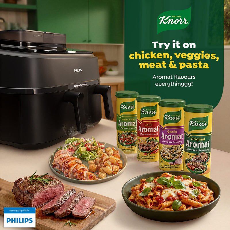 Knorr Aromat Garlic all purpose seasoning 90g (British brand)