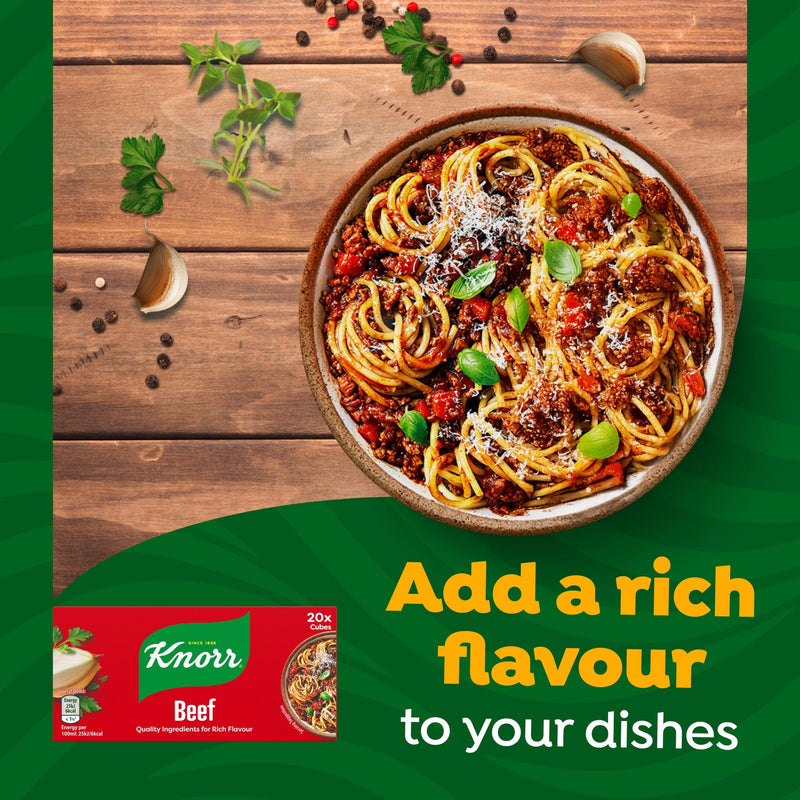 Knorr beef stock cubes 8x10g (British brand)