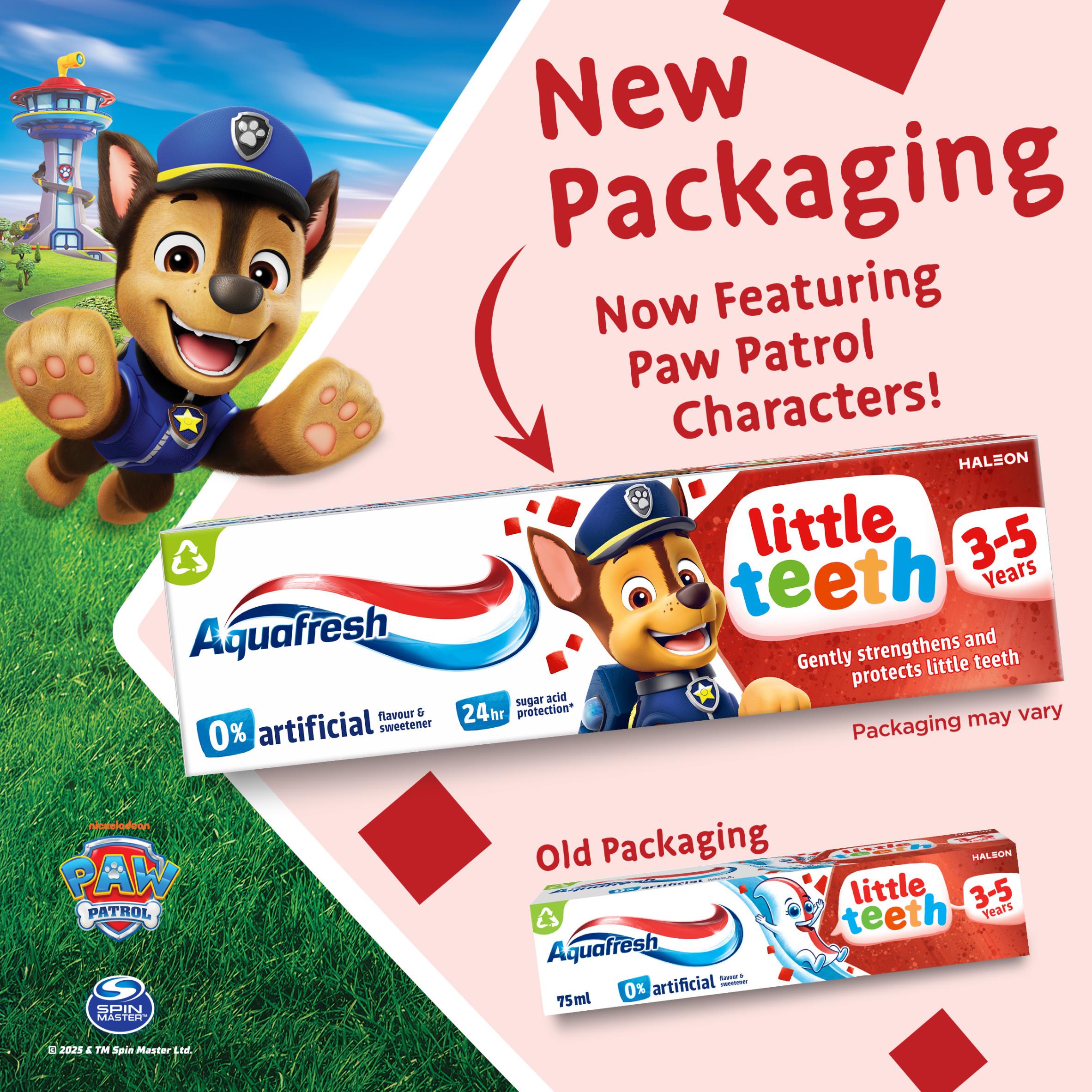 Aquafresh Paw Patrol Kids Toothpaste 75ml, UK version