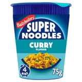 Batchelors Super Noodles Curry Flavour 75g (British brand)