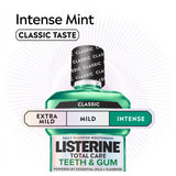 Listerine Total Care Fresh Mint mouthwash 1L - British product