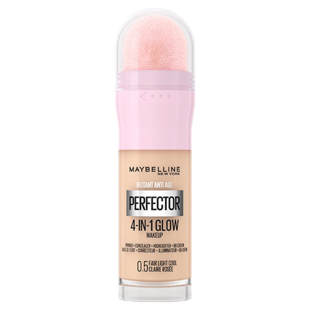 Maybelline 4-in-1 glow makeup 0.5 Fair Light Cool, imported from the UK