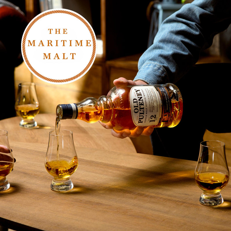 Old Pulteney 12 Year Old Single Malt Scotch Whisky 70cl (British brand)