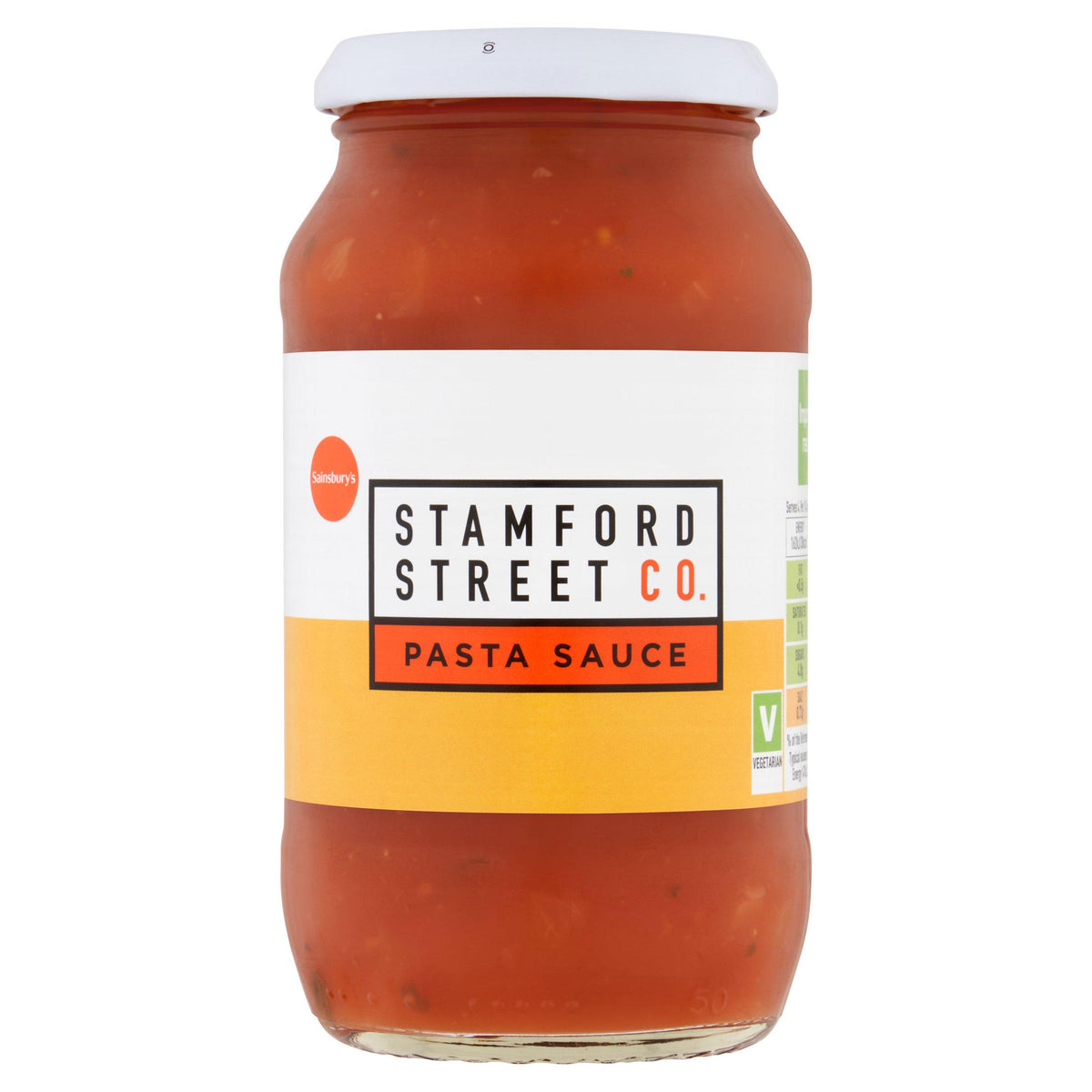 Stamford Street Co. pasta sauce tomato and herbs 440g, imported from the UK