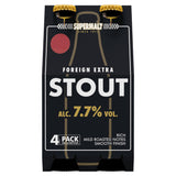 Supermalt Foreign Extra Stout beer 4 x 330ml (British brand)
