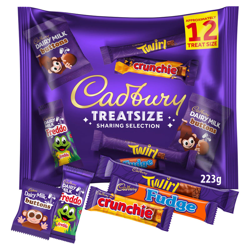 Cadbury chocolate variety bag treatsize 207g, UK version