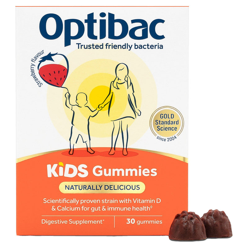 Optibac kids probiotic gummies 30 count, UK version