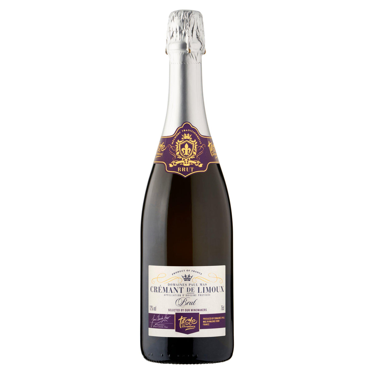 Sainsbury's Taste the Difference Crémant de Limoux white wine 75cl (British brand)