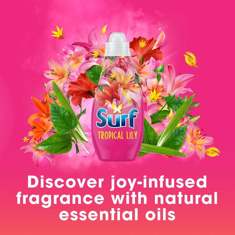 Surf Tropical Lily laundry detergent 648ml, UK version