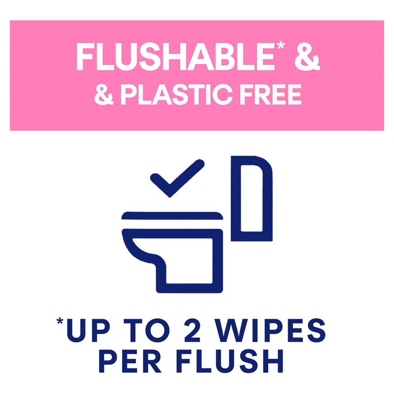 Andrex sensitive moist toilet wipes 30 count, imported from the UK