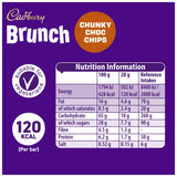 Cadbury Brunch Oats Chocolate Chip Cereal Bars multipack 10x28g (British brand)