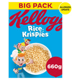 Kellogg's Rice Krispies toasted rice cereal 660g - British product