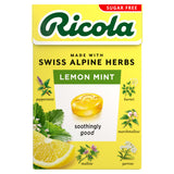 Ricola sugar free lemon mint drops 45g - British product