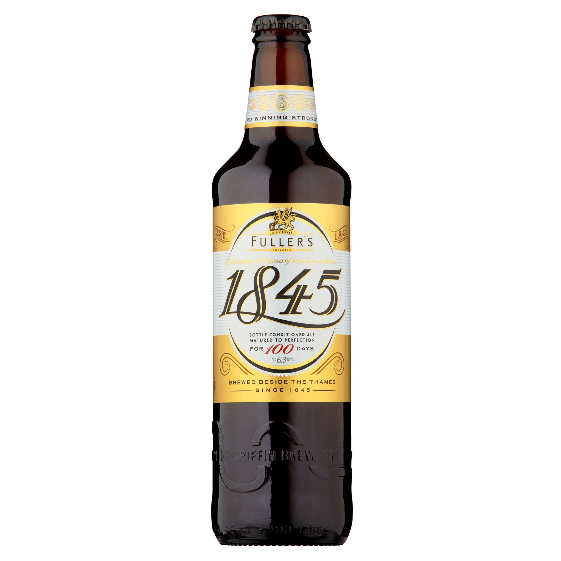 Fuller's 1845 bottle conditioned ale 500ml, imported from the UK
