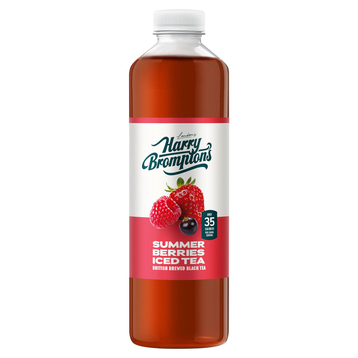 Harry Brompton's Summer Berries Iced Tea 1.25L, UK version