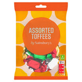 Sainsbury's toffees assorted 200g- British product