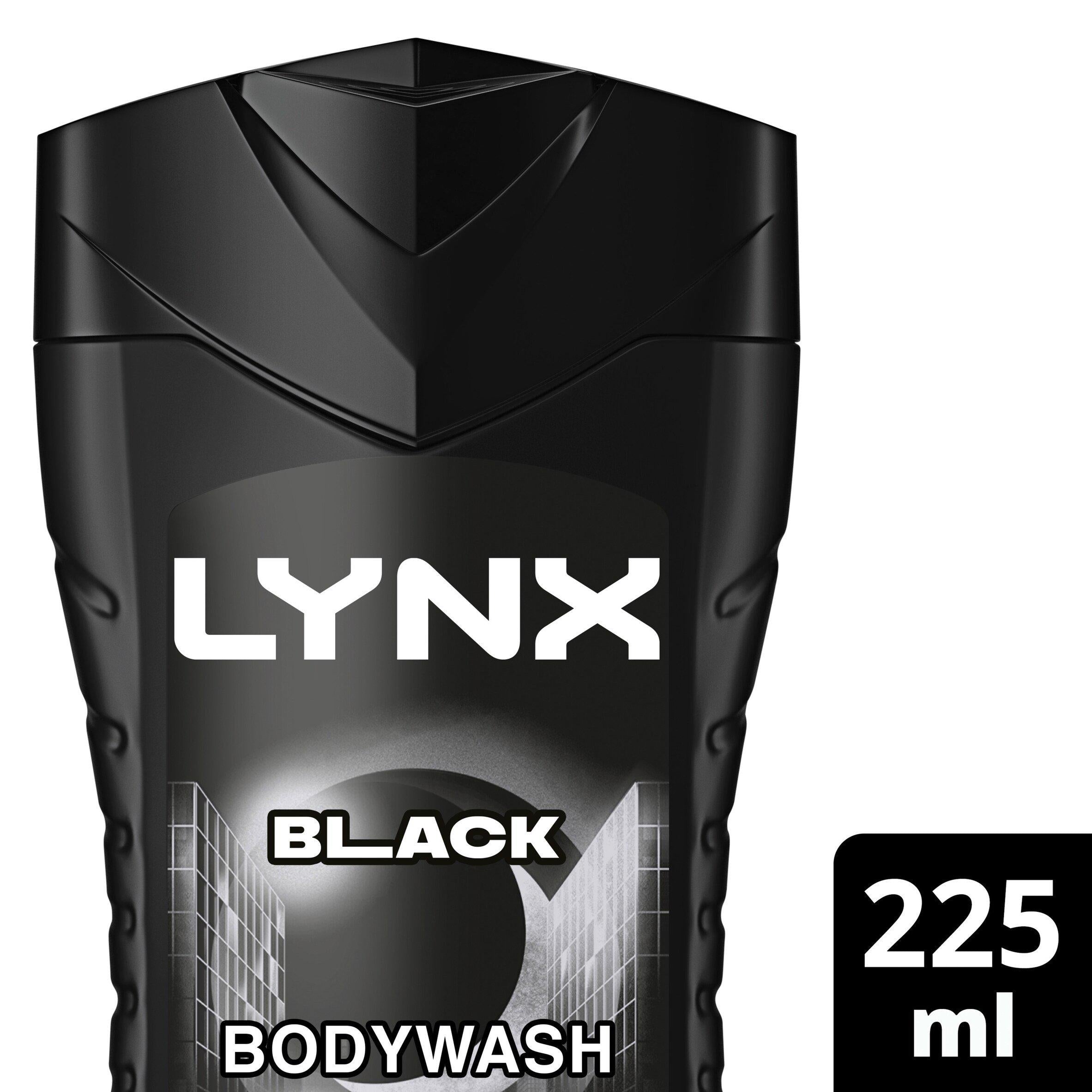 Lynx Black shower gel 225ml (British brand)
