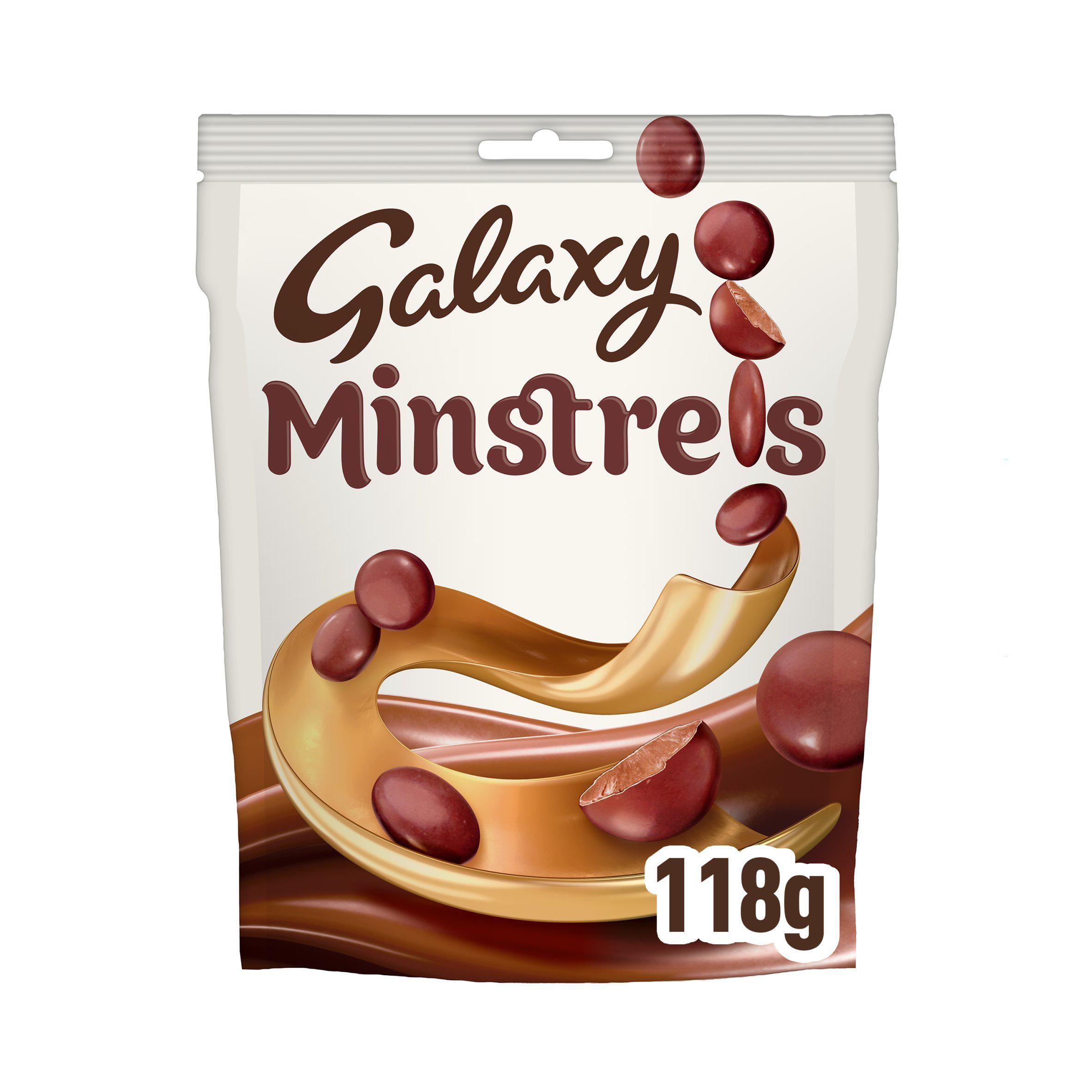Galaxy Minstrels chocolate buttons 118g (British brand)