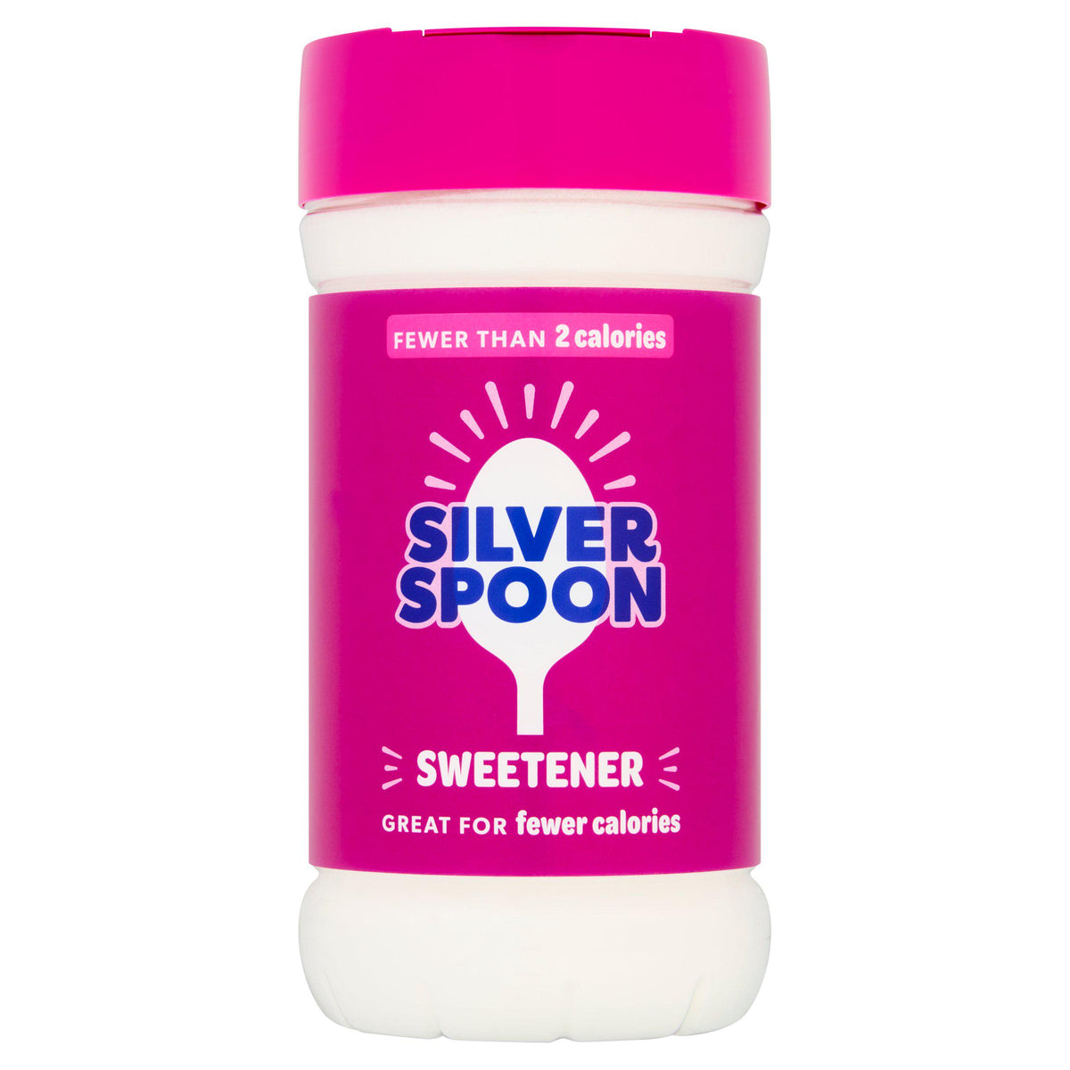 Silver Spoon granulated sweetener 75g jar (British brand)