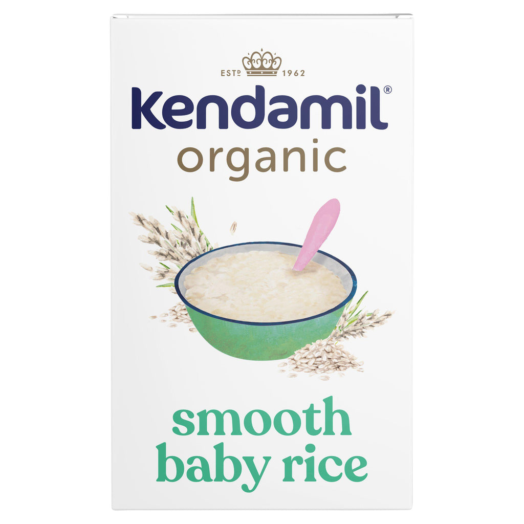 Kendamil Organic Smooth Baby Rice 4-6+ Months 120g