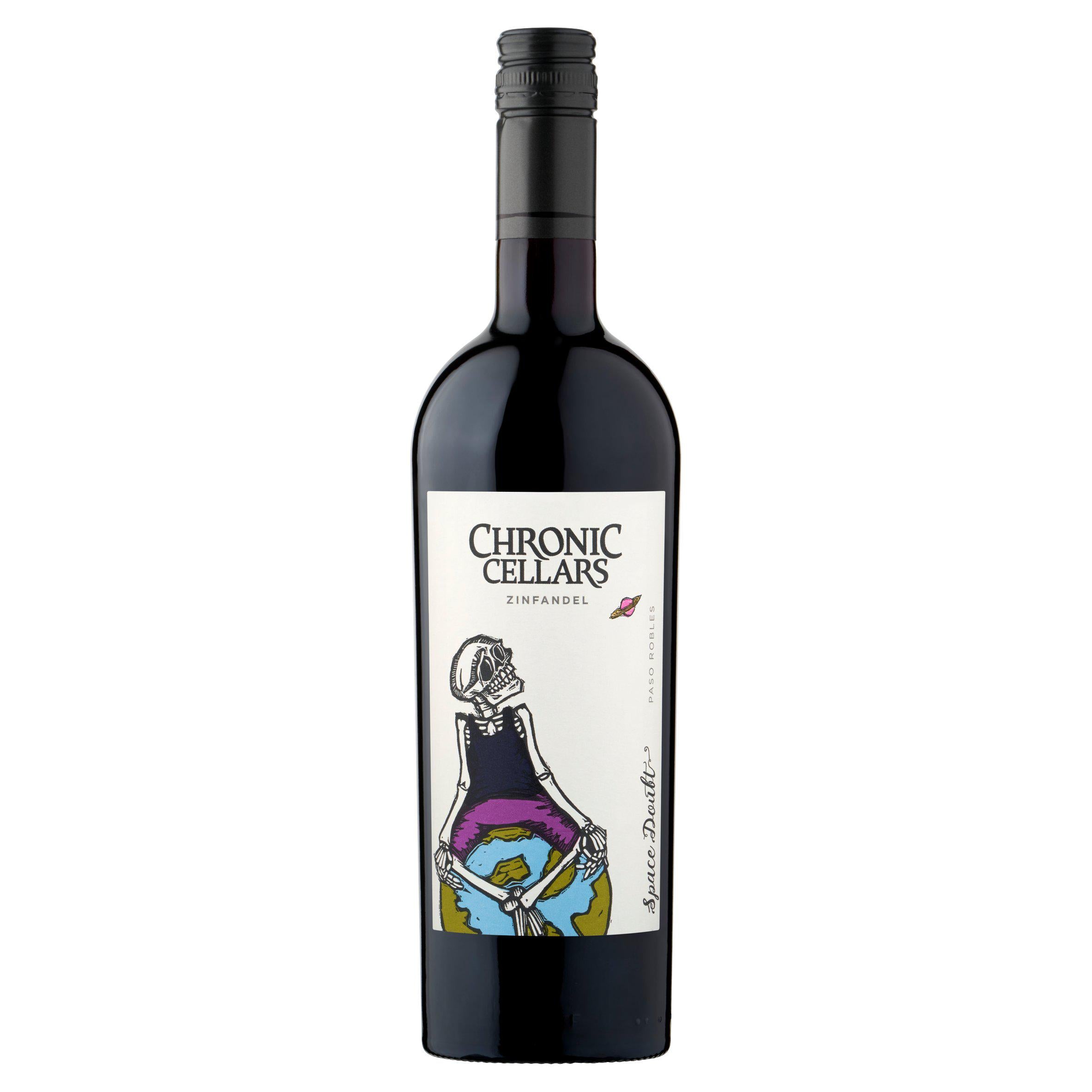 Chronic Cellars Space Doubt Zinfandel red wine 75cl - British product