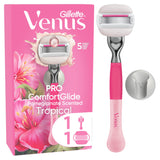 Gillette Venus Pro ComfortGlide Tropical women's razor, UK version